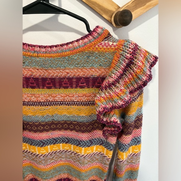 EUC-Pilcro Ruffled Sweater - Picture 6 of 8